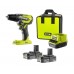 ONE + / Ударная дрель-шуруповерт RYOBI R18PD5-220S
