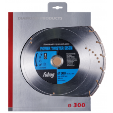 Алмазный диск FUBAG Power Twister Eisen 300х2,3х25,4/30 (1 шт.)