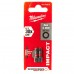 Бита ударная MILWAUKEE SHOCKWAVE Hex4 25 мм (2 шт.) Бита ударная MILWAUKEE SHOCKWAVE Hex4 25 мм (2 шт.)