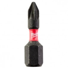 Бита ударная MILWAUKEE SHOCKWAVE PZ1 25 мм (2 шт.)