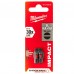 Бита ударная MILWAUKEE SHOCKWAVE SL0,8x5,5 25 мм (2 шт.) Бита ударная MILWAUKEE SHOCKWAVE SL0,8x5,5 25 мм (2 шт.)