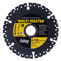 Алмазный диск FUBAG Multi Master 125х2,2х22,23