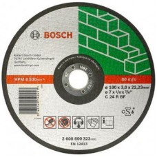 Круг Bosch отрезной для камня 180x3x22,2
