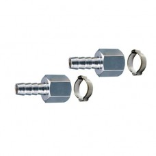 Переходник FUBAG 1/4 " F -> елочка 8 мм с обжимным кольцом (2 шт.)
