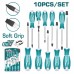Набор отверток TOTAL THT250610 (10 шт) Набор отверток TOTAL THT250610 (10 шт)