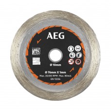 Круг алмазный D 76x10х1 мм AAKMMTC01 AEG