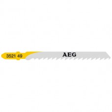 Пилка для лобзика (по дереву) AEG T101D 75х4,0 мм (5 шт.)