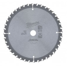 Диск пильный (по дереву) MILWAUKEE D 165х15,87х1,6 мм 40Z (1 шт.)