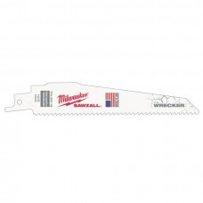 Полотно для саб. пилы (по металлу) MILWAUKEE THE WRECKER 150х3,2 (5 шт.)