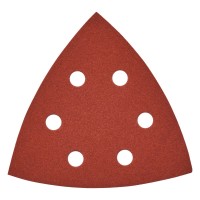 Шлифлист дельтовидный 105x105 зерно 180 MILWAUKEE (5шт)