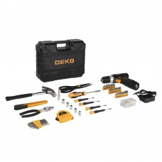 Дрель-шуруповерт аккумуляторная Deko GCD12DU3 SET 104