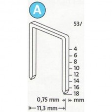 Скобы NOVUS 53/10S (5000 шт.)